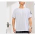 361° Short sleeved T-shirt for men's summer sports, fitness, quick drying clothes, loose fitting, breathable running T-shirt（KL4362）